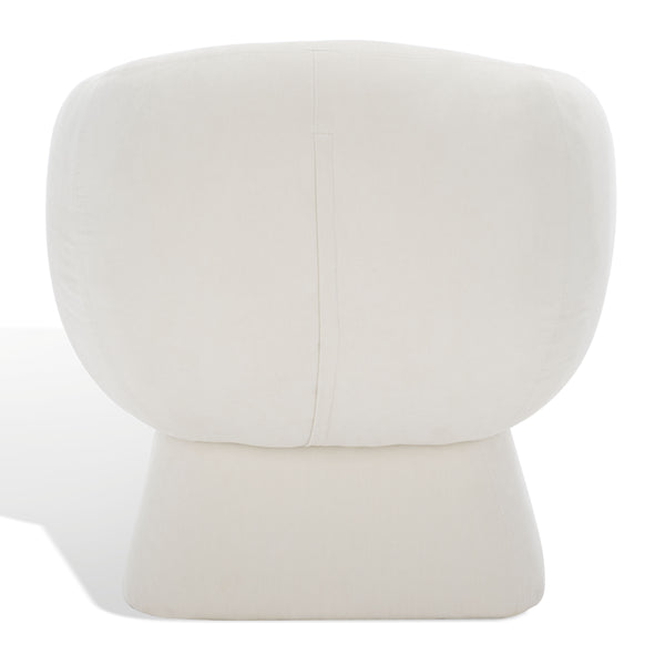 Kiana Modern Accent Chair - Elegant Tub Design with Angled Base for Chic Sophistication in Any Space
