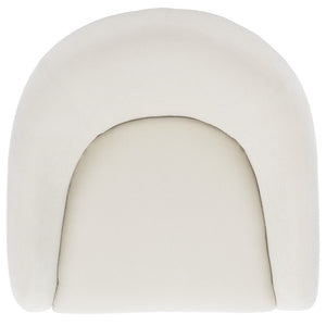 Kiana Modern Accent Chair - Elegant Tub Design with Angled Base for Chic Sophistication in Any Space