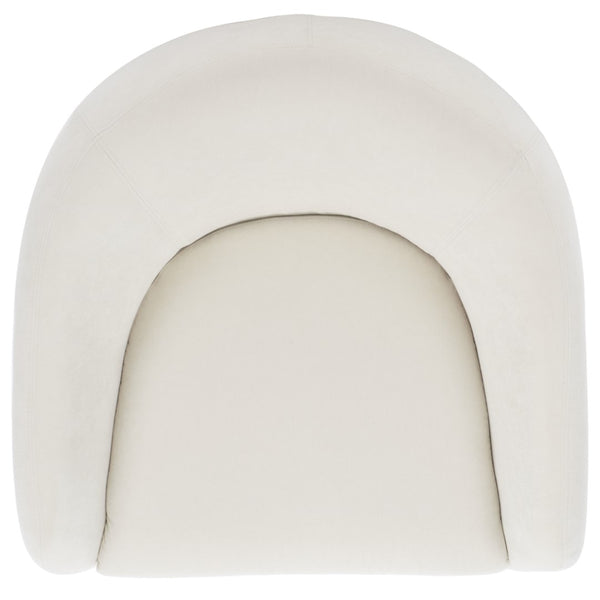 Kiana Modern Accent Chair - Elegant Tub Design with Angled Base for Chic Sophistication in Any Space