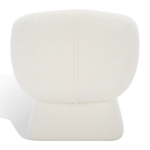 Kiana Modern Accent Chair - Elegant Tub Design with Angled Base for Chic Sophistication in Any Space