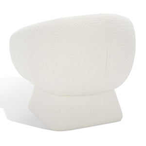 Kiana Modern Accent Chair - Elegant Tub Design with Angled Base for Chic Sophistication in Any Space