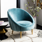 Razia Channel Tufted Tub Chair