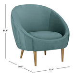 Razia Channel Tufted Tub Chair