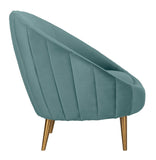 Razia Channel Tufted Tub Chair