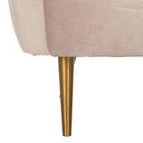 Razia Channel Tufted Tub Chair