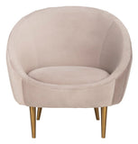 Razia Channel Tufted Tub Chair