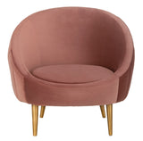 Razia Channel Tufted Tub Chair