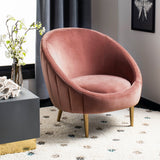 Razia Channel Tufted Tub Chair