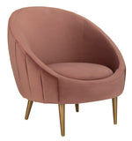 Razia Channel Tufted Tub Chair