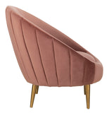 Razia Channel Tufted Tub Chair