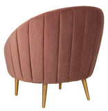 Razia Channel Tufted Tub Chair