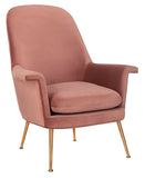 Aimee Velvet Arm Chair