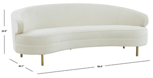 Safavieh Primrose Curved Sofa SFV4715C