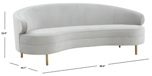 Safavieh Primrose Curved Sofa SFV4715D