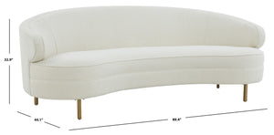 Safavieh Primrose Curved Sofa SFV4715E