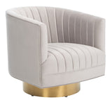 Josephine Swivel Barrel Chair