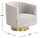 Josephine Swivel Barrel Chair