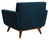 Opal Linen Tufted Arm Chair