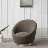 Safavieh Pippa Faux Lamb Wool Swivel Chair SFV4728C