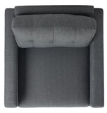 Gneiss Modern Linen Arm Chair