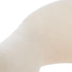 Quartz Swivel Accent Chair in Dusty Rose Velvet – Modern Design with Stunning Geometric Back Cut-Out