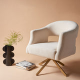 Quartz Swivel Accent Chair