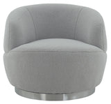 Safavieh Flynn Faux Lamb Wool Swivel Chair SFV4739C