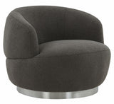 Safavieh Flynn Faux Lamb Wool Swivel Chair SFV4739D