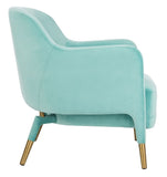 Topaz Velvet Arm Chair