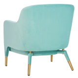 Topaz Velvet Arm Chair