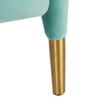 Topaz Velvet Arm Chair