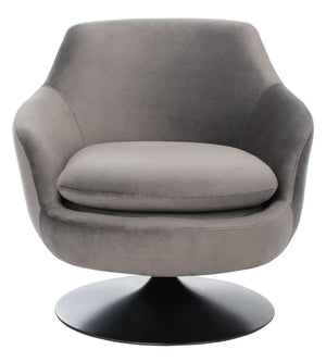 Citine Velvet Swivel Accent Chair