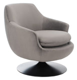 Citine Velvet Swivel Accent Chair