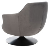 Citine Velvet Swivel Accent Chair