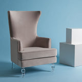 Geode Modern Wingback Chair