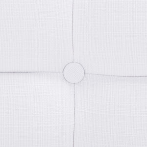 Damian Tufted Bench White