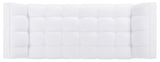 Damian Tufted Bench White