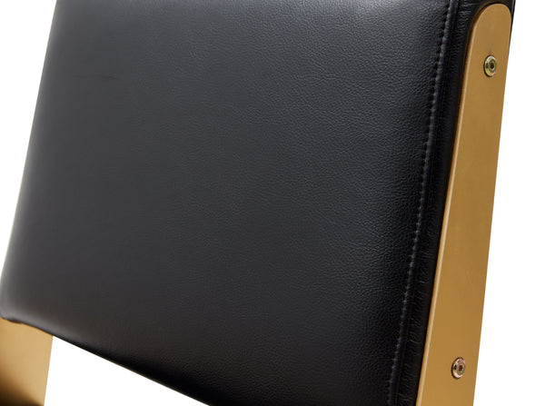 Safavieh Emmeline Swivel Office Chair Black / Gold SFV4758A