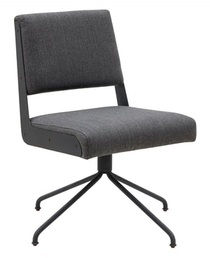 Safavieh Emmeline Swivel Office Chair Slate Grey / Black SFV4758D