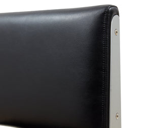 Safavieh Emmeline Swivel Office Chair Black / Silver SFV4758E