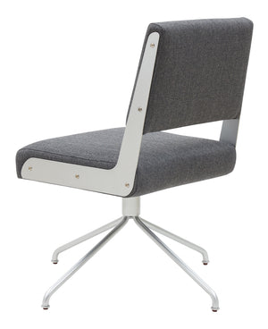 Safavieh Emmeline Swivel Office Chair Slate Grey / Silver SFV4758F