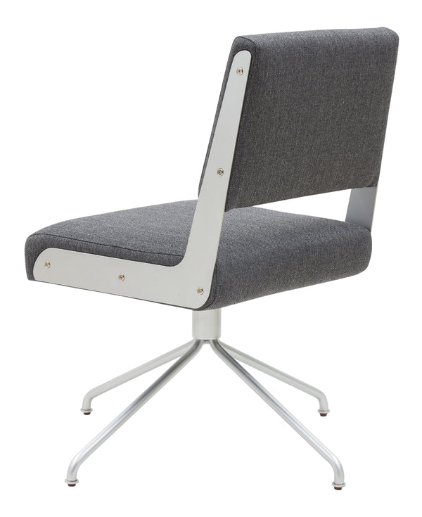 Safavieh Emmeline Swivel Office Chair Slate Grey / Silver SFV4758F