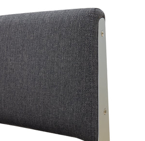 Safavieh Emmeline Swivel Office Chair Slate Grey / Silver SFV4758F