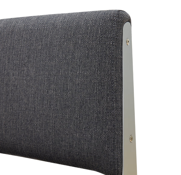 Safavieh Emmeline Swivel Office Chair Slate Grey / Silver SFV4758F