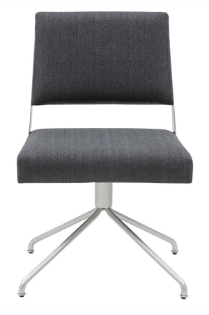 Safavieh Emmeline Swivel Office Chair Slate Grey / Silver SFV4758F