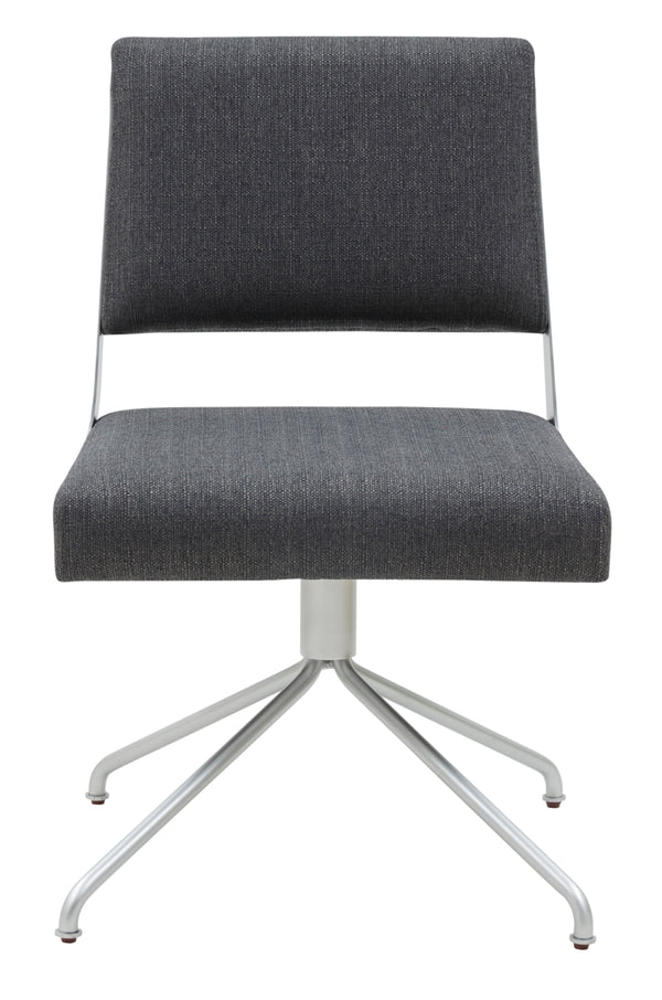 Safavieh Emmeline Swivel Office Chair Slate Grey / Silver SFV4758F