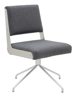 Safavieh Emmeline Swivel Office Chair Slate Grey / Silver SFV4758F