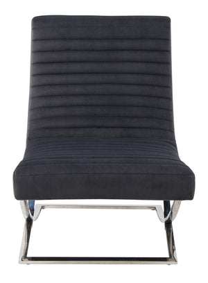 Safavieh Ramsay Tufted Velvet Accent Chair Dark Grey SFV4761B