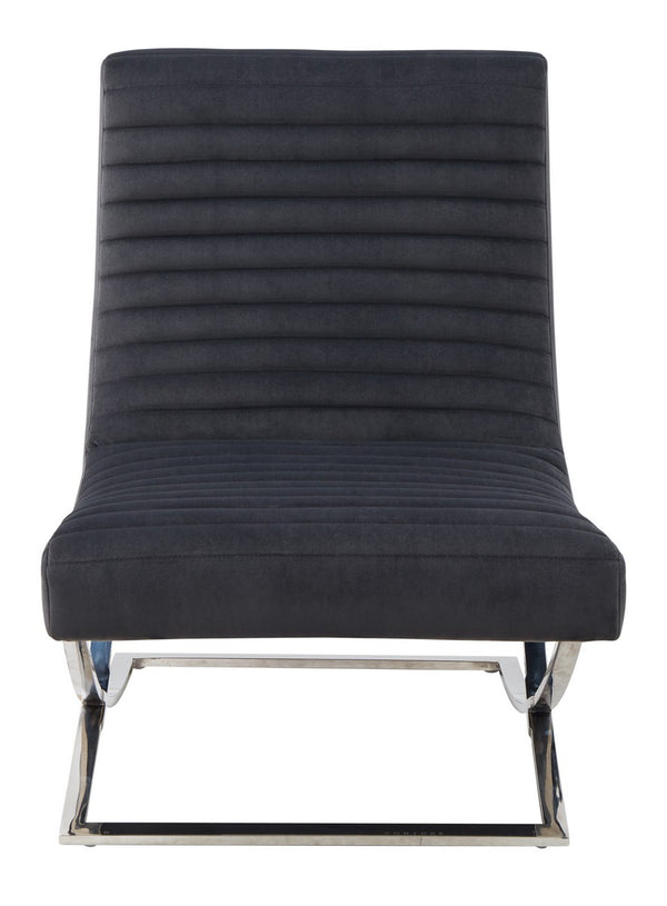 Safavieh Ramsay Tufted Velvet Accent Chair Dark Grey SFV4761B