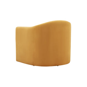 Laylette Accent Chair - Luxurious Velvet Upholstered Furniture with Bold Design for Modern Spaces